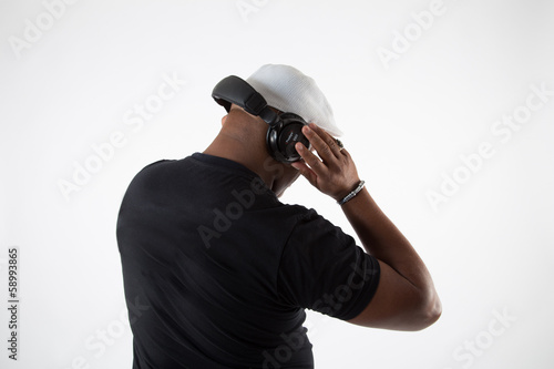 Dj Avec Casque Audio Stock Photo And Royalty Free Images On Fotolia