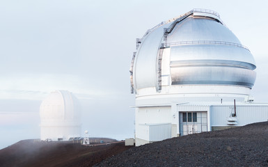 Observatories on Mauna Kea Hawaii