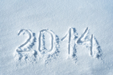 2014 written in snow
