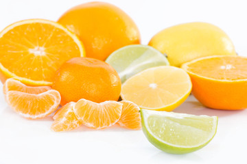 Fototapeta na wymiar Citrus fruits