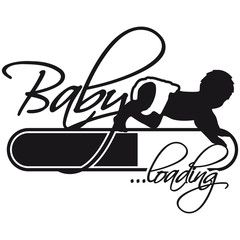 Baby Loading Logo Design