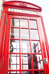 Phone cabine in London