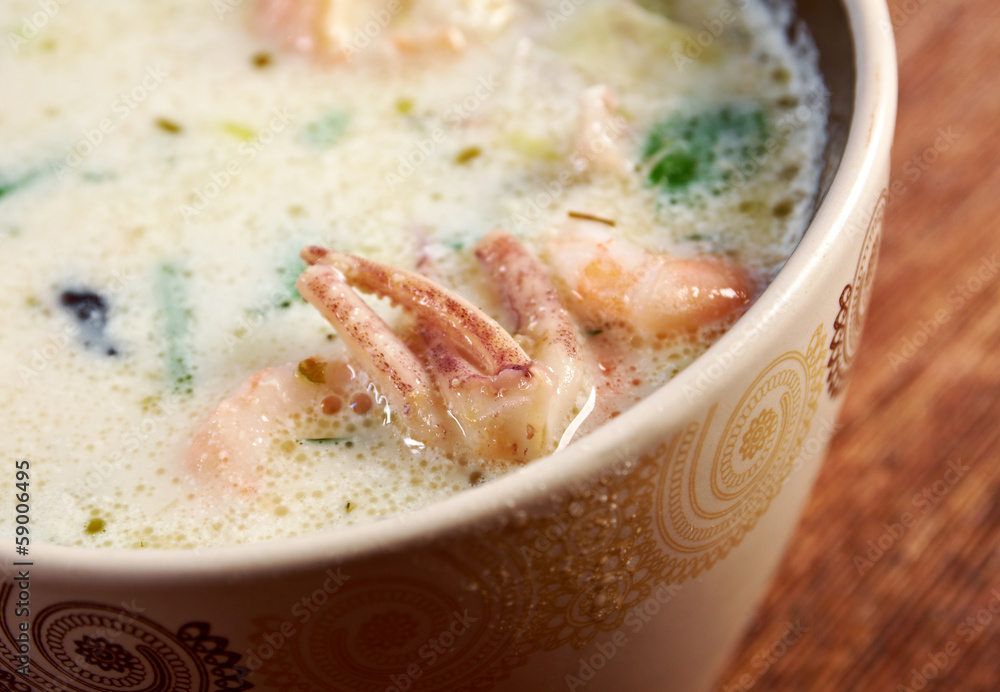 Canvas Prints Seafood Chowder