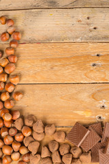 Nuts and candy