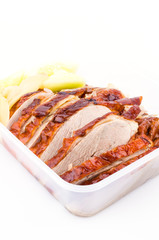 Roasted duck