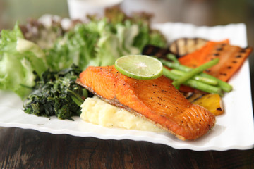 baked salmon