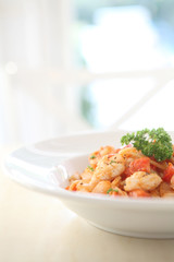 Spaghetti seafood