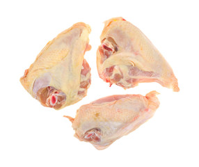 Skin on chicken breasts