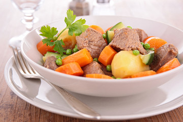beef and vegetables