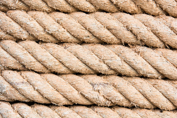 roll of ship ropes