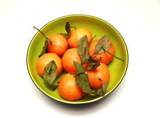 Натюрморт. Мандарины.