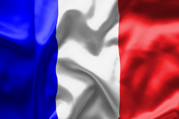 French Flag - obrazy, fototapety, plakaty
