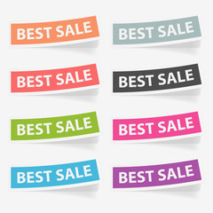 Vector stickers best sale. Design elements.