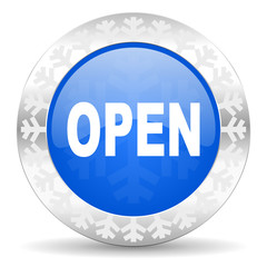 open christmas icon
