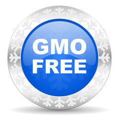 gmo free christmas icon
