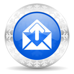 mail christmas icon