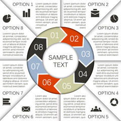 Modern vector template for your business project