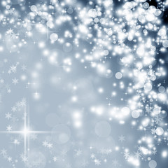 Fototapeta premium Abstract Christmas background of holiday lights