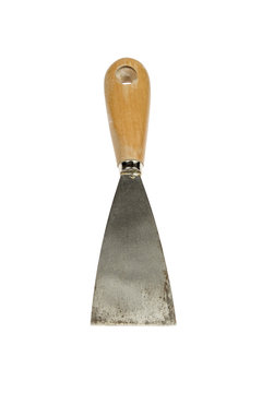 Spattle isolated on white Background