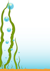 Underwater landscape