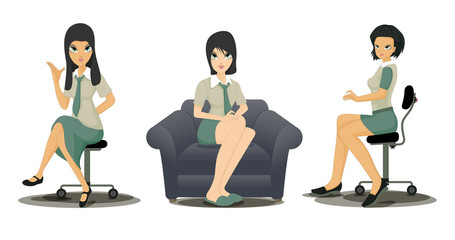 Employees working women