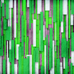 Retro stripe pattern in green, grey , white