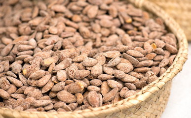 Roasted and Salted Almonds On The Market