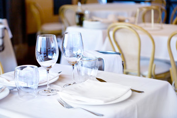a restaurant