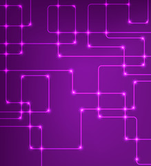 EPS10 vector modern hi-tech glowing background illustration