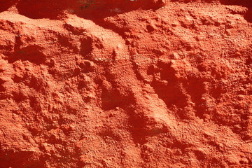 orange paint wall background or texture