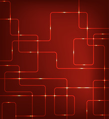 EPS10 vector modern hi-tech glowing background illustration