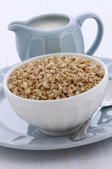 Healthy granola croustillant