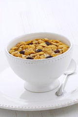 Delicious and healthy granola cereal