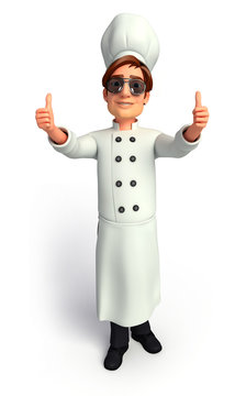 Chef  with thumbs up