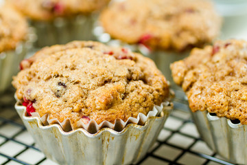 Crunberry muffin