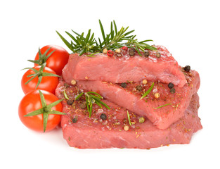 Raw meat