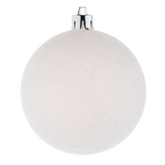 Fototapeta premium White Christmas bauble