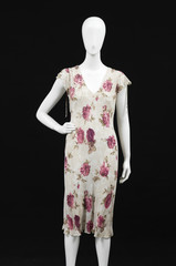 mannequin sundress in female clothes
