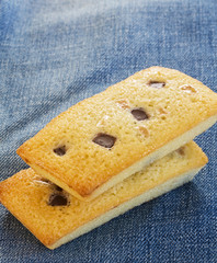 Financiers au chocolat