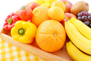 フルーツの盛り合わせ