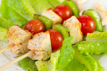 chicken with tomato and pepper