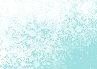 雪　背景　キラキラ クリスマス