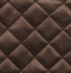 plaid brown leather texture,stitch