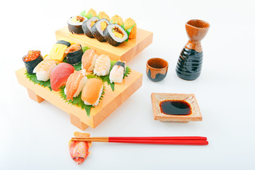 握り寿司と太巻き