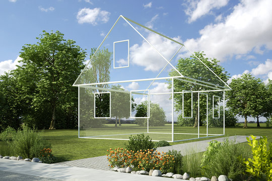 Haus Umriss