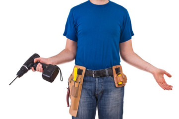 Blue collar worker.