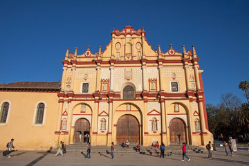 Fototapeta na wymiar San Cristobal Cathedral, Chiapas, Mexico