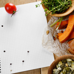 Fresh Organic Vegetable frame