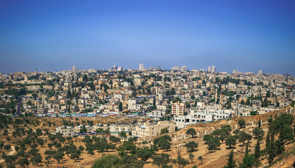 Panorama in Jerusalem