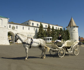 Fototapeta na wymiar Kazan, Kremlin fortress